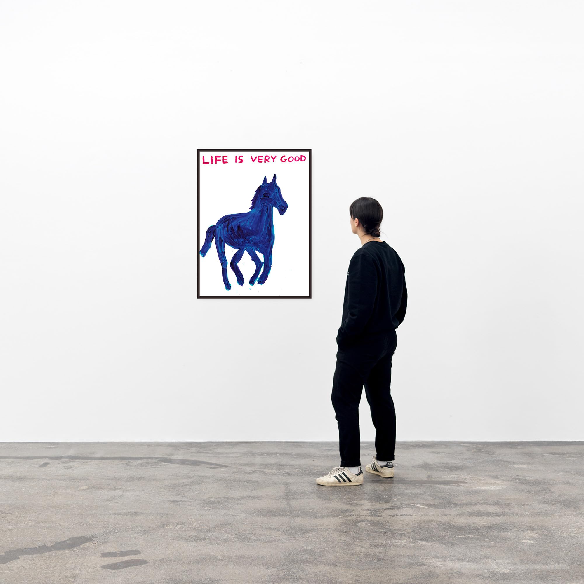 Shrig Shop David Shrigley Art Poster: Life Is Very Good, the